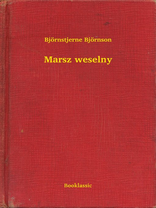 Title details for Marsz weselny by Björnstjerne Björnson - Available